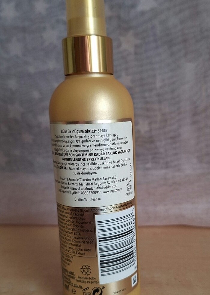 Pantene infinite lenghts sprey - Görsel 4