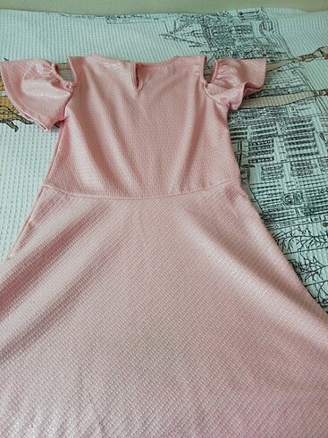 10 Yaş Beden ten rengi Renk Kız çocuk elbise 