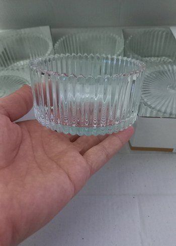 Kase Cam Tabak Seti - Görsel 6