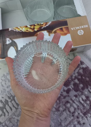 Kase Cam Tabak Seti - Görsel 4