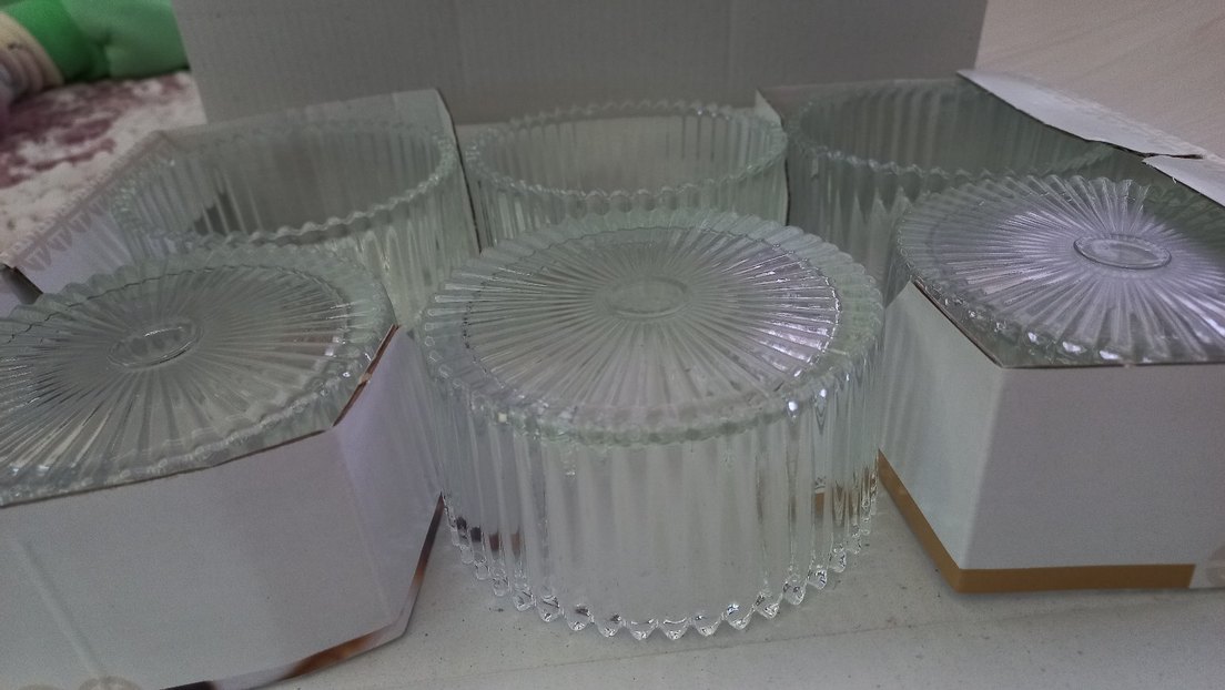 Kase Cam Tabak Seti - Görsel 5