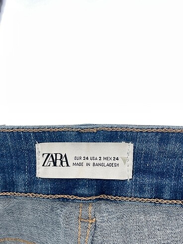 34 Beden mavi Renk Zara Jean / Kot %70 İndirimli.