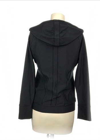 ORJİNAL Nike Siyah Kapüşonlu Fermuarlı Sweatshirt - Görsel 3