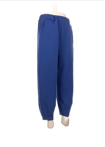 Lacivert  Rahat Kesim Eşofman Altı - Görsel 2