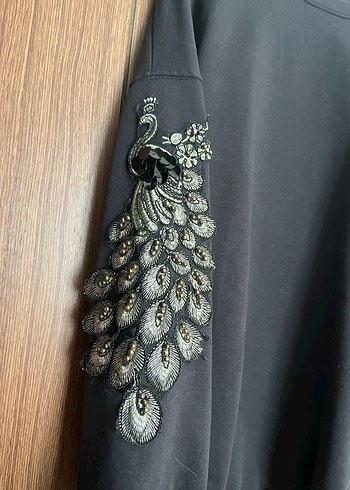 Payet İşlemeli Uzun Kollu Sweatshirt - Görsel 2