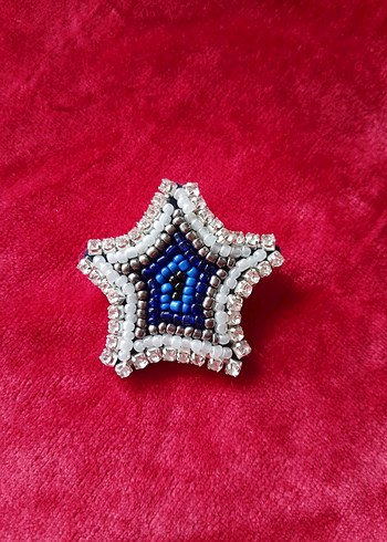 Accessorize Boncuk İşlemeli Broşlar
