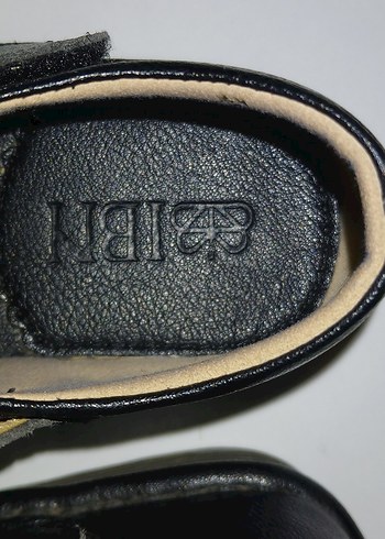 Siyah Deri Tokalı Klasik okul Ayakkabısı - Görsel 5