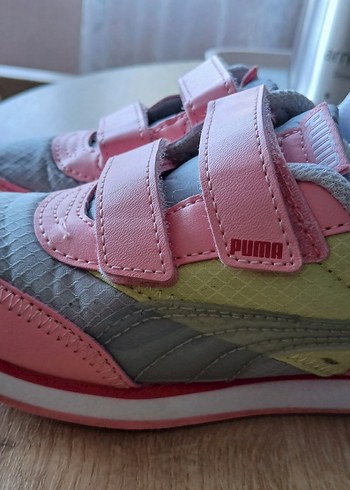 Kız Çocuk Pembe Cırt Cırtlı Spor Ayakkabı - Görsel 2