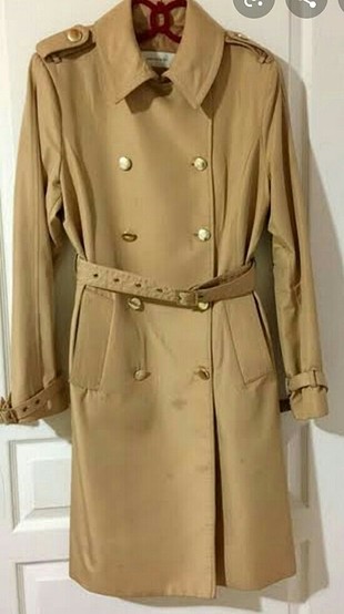 pierre cardin gold trench