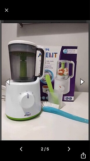 Avent mama hazırlama makinesi