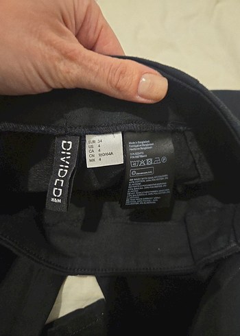 Nakışlı Siyah Kız Pantolonu - Görsel 4