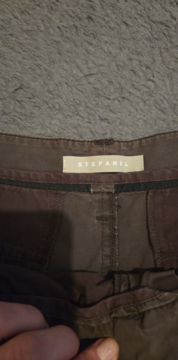 Düğmeli Kadın Mini Süet Şort - Görsel 3