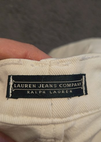 Beyaz kot pantolon - Görsel 4