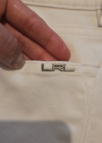 Beyaz kot pantolon - Görsel 3