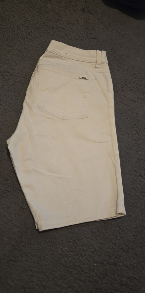 Beyaz kot pantolon - Görsel 2