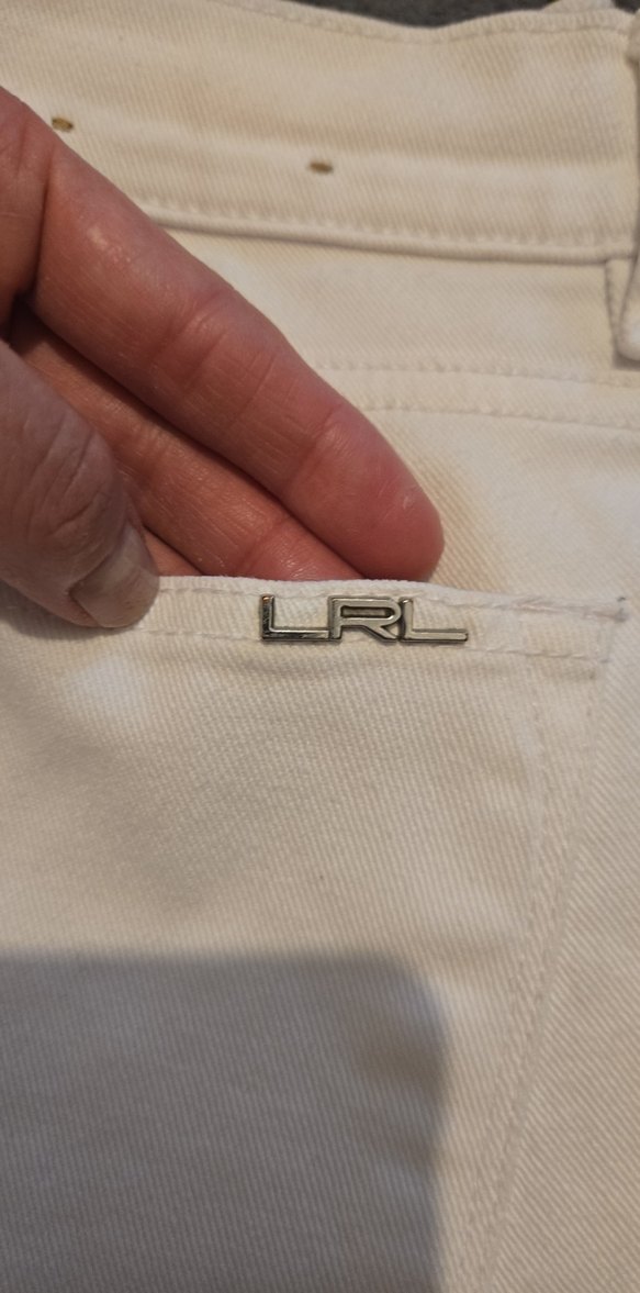 Beyaz kot pantolon - Görsel 3