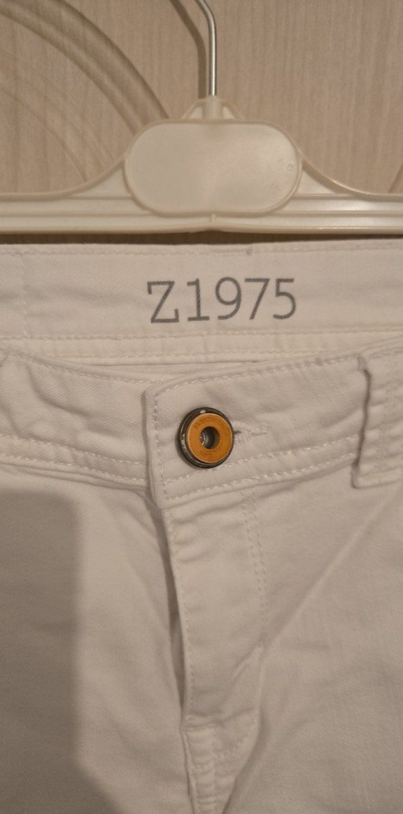 ZARA BEYAZ Kadın Jean Pantolon - Görsel 3