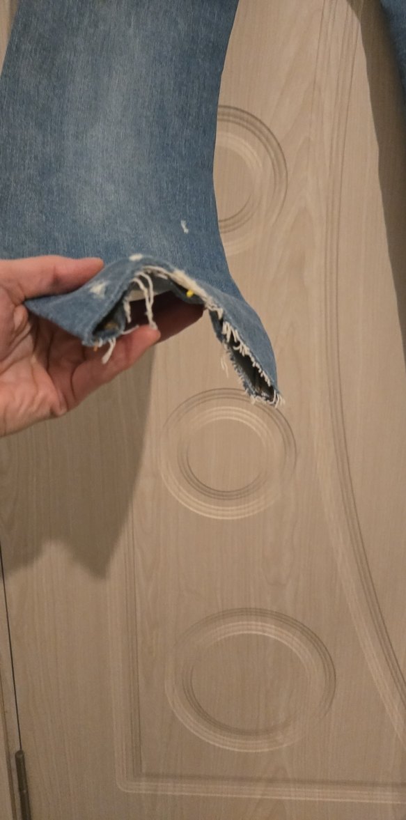 Zara Yırtık Detaylı Kadın Denim Jean - Görsel 5