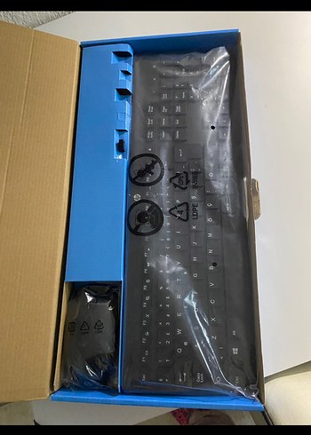 HP 230 Kablosuz Siyah Klavye ve Mouse Seti - Görsel 5