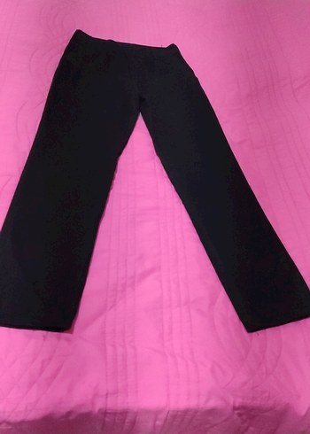 Siyah Kadın Regular Fit Kumaş Pantolon