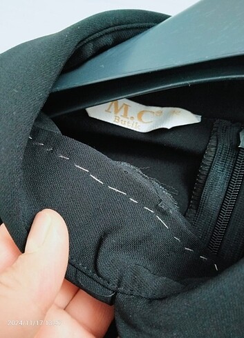 Siyah elbise  - Görsel 5