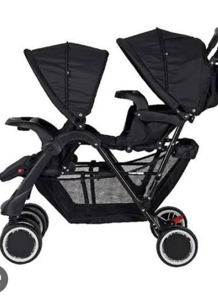 İkiz bebek arabasi - Görsel 2