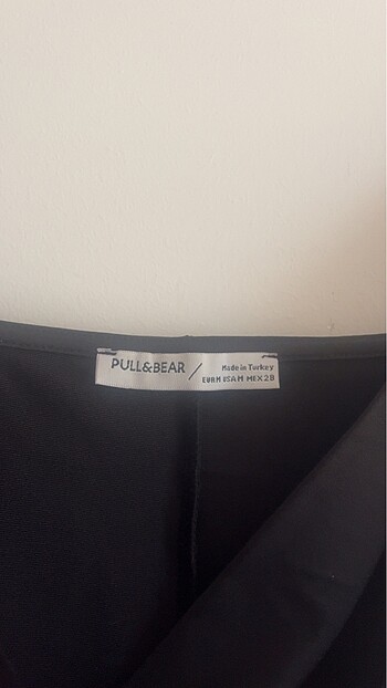 m Beden Pull&bear Siyah kısa elbise