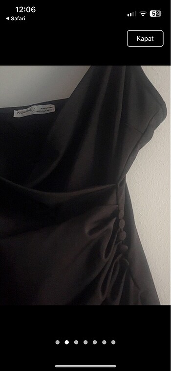 Pull and Bear Pull&Bear Siyah Kısa Elbise #vintage #urbanoutfitters