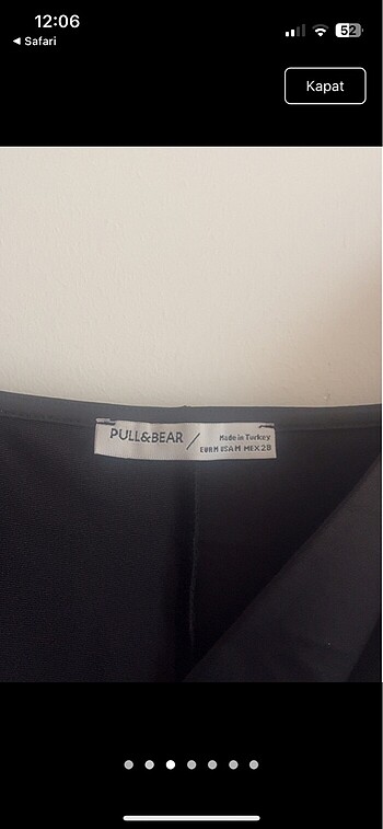 s Beden Pull&Bear Siyah Kısa Elbise #vintage #urbanoutfitters