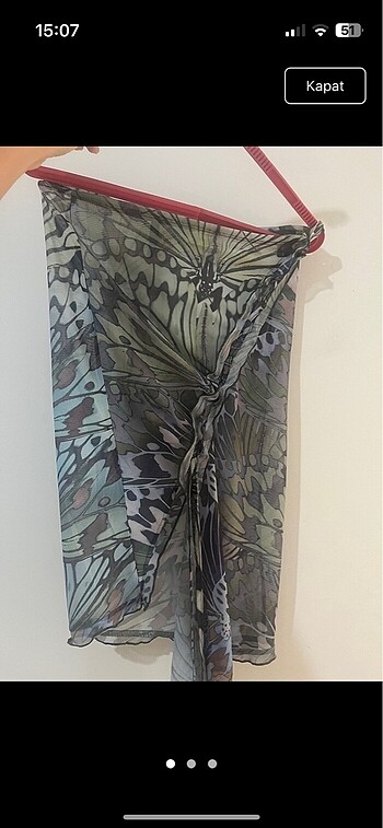 Bikini pareo etek jaded london vintage urban outfitters