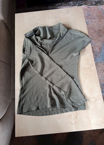 zara yeşil bluz - Görsel 6