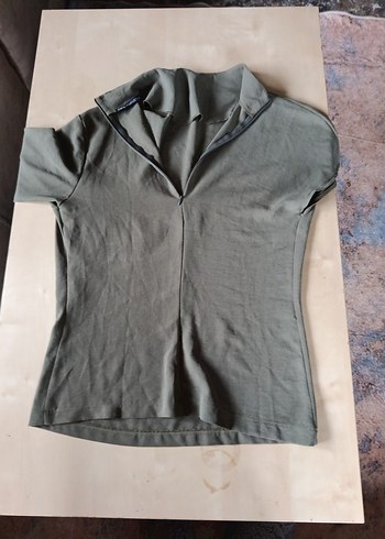 zara yeşil bluz - Görsel 7