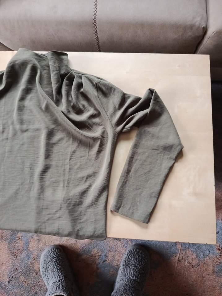 zara yeşil bluz - Görsel 2