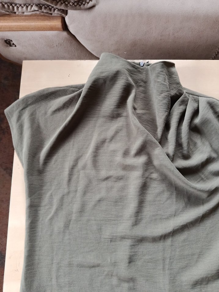 zara yeşil bluz - Görsel 3