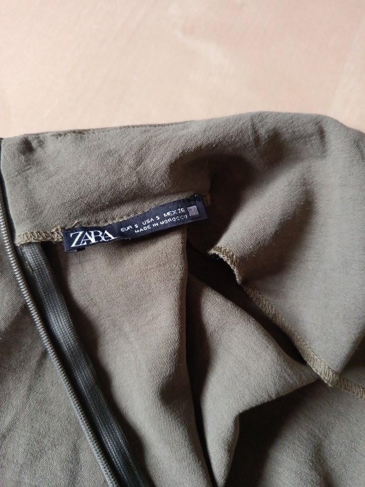 zara yeşil bluz - Görsel 4