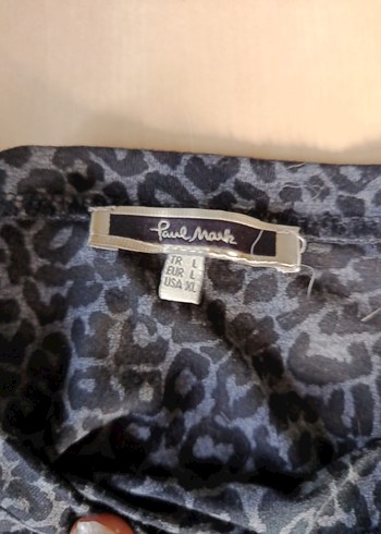 Kadın Gri  Uzun Kollu Salaş Bluz - Görsel 3