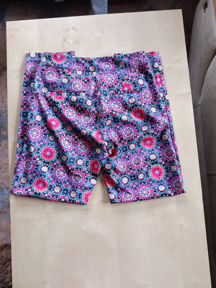 Renkli Bohem Düğmeli Kadın Kumaş Pantolon - Görsel 3