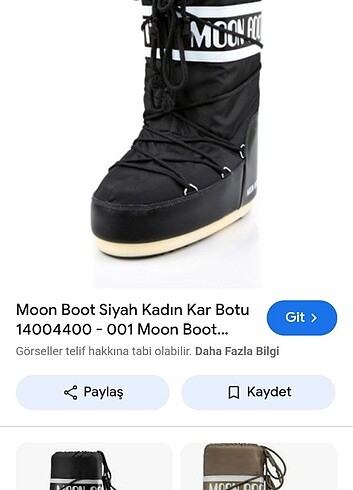 Moon Boot kar çizmesi 