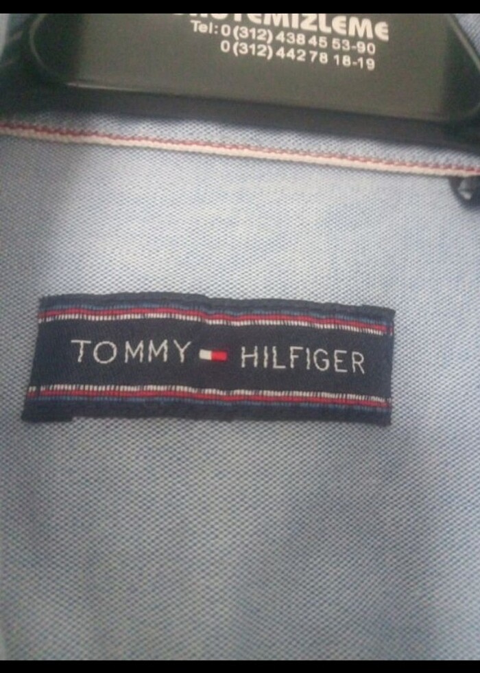 Tommy Hilfiger erkek gömlek  - Görsel 5