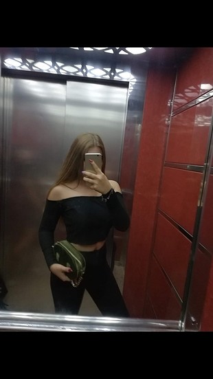 crop uzun kol 