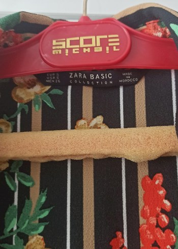 s Beden Çiçek Desenli Uzun Bohem kimono zara s beden