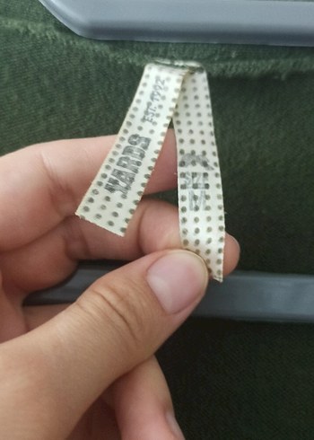 Zara Düğmeli Yeşil Kadın Yün Hırka M beden