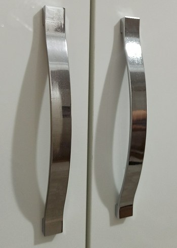 Parlak Metal dolap kulbu 192 mm