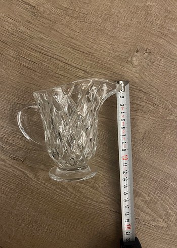 Vintage Cam Şekerlik ve Sütlük Seti - Görsel 2