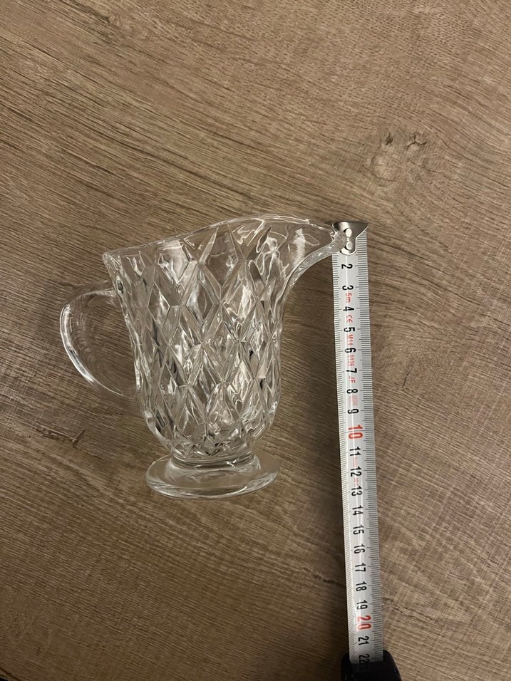 Vintage Cam Şekerlik ve Sütlük Seti - Görsel 2