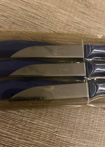 Mavi Meyve Bıçağı Seti, 6 Parça - Görsel 3