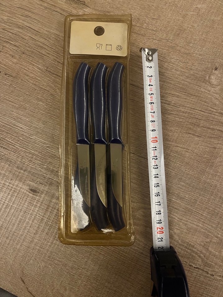 Mavi Meyve Bıçağı Seti, 6 Parça - Görsel 2