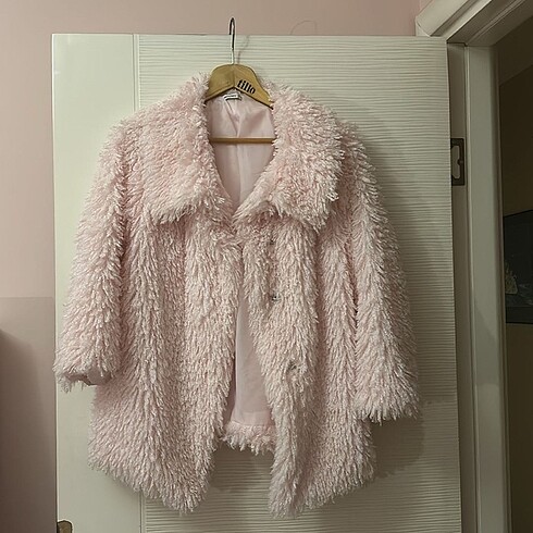 Pembe peluş kaban