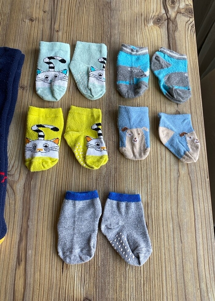 3-9 aylık çorap seti - Görsel 2
