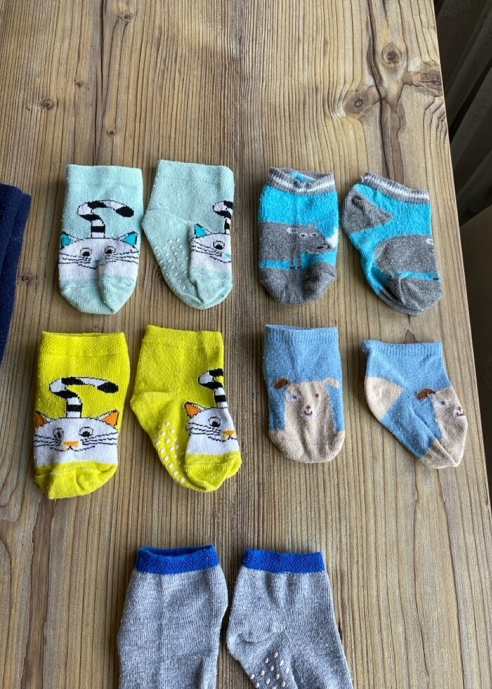 3-9 aylık çorap seti - Görsel 3
